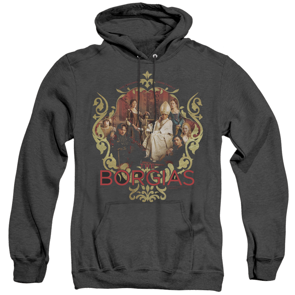 Borgias, The Family Portrait - Heather Pullover Hoodie