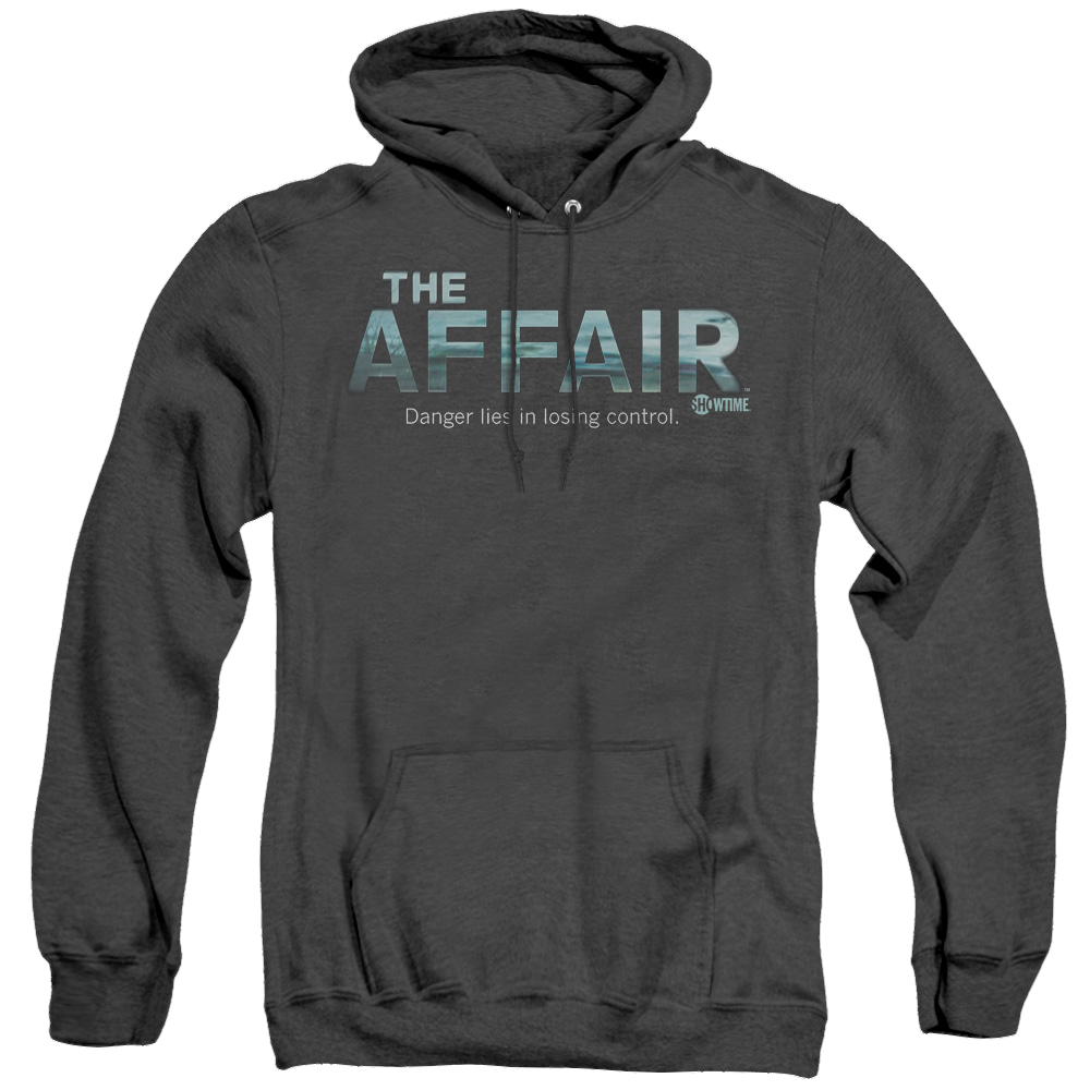 Affair, The Ocean Logo - Heather Pullover Hoodie