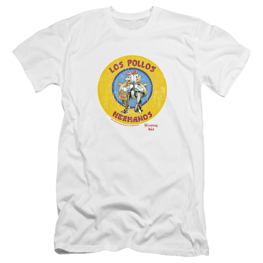 Breaking Bad Los Pollos Hermanos - Men's Premium Slim Fit T-Shirt Style001