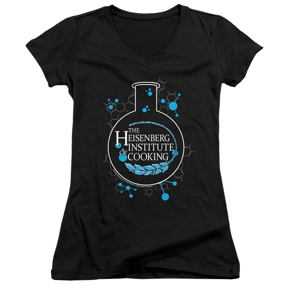 Breaking Bad Heisenberg Institute Of Cooking - Juniors V-Neck T-Shirt
