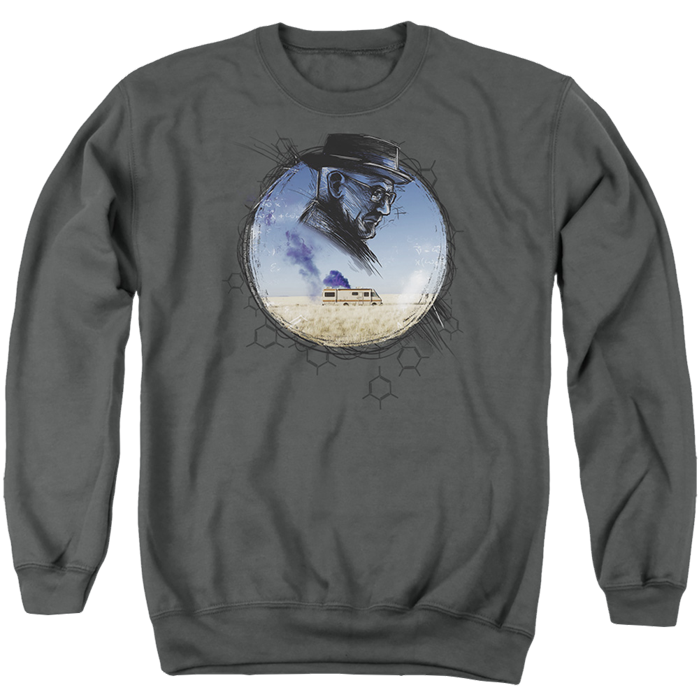 Breaking Bad Crystal - Men's Crewneck Sweatshirt