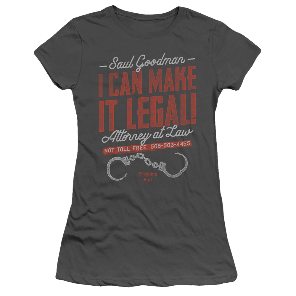 Breaking Bad Make It Legal - Juniors T-Shirt