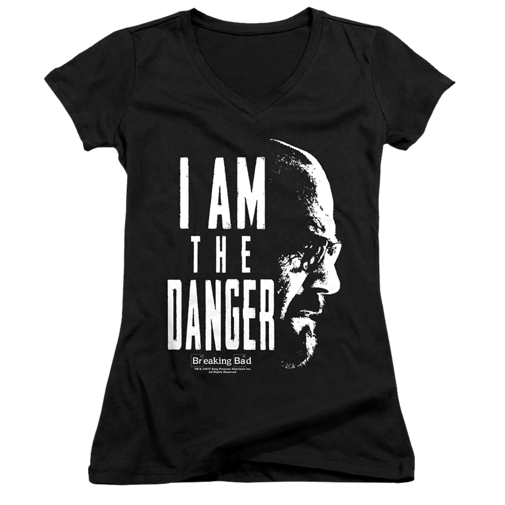 Breaking Bad The Danger - Juniors V-Neck T-Shirt