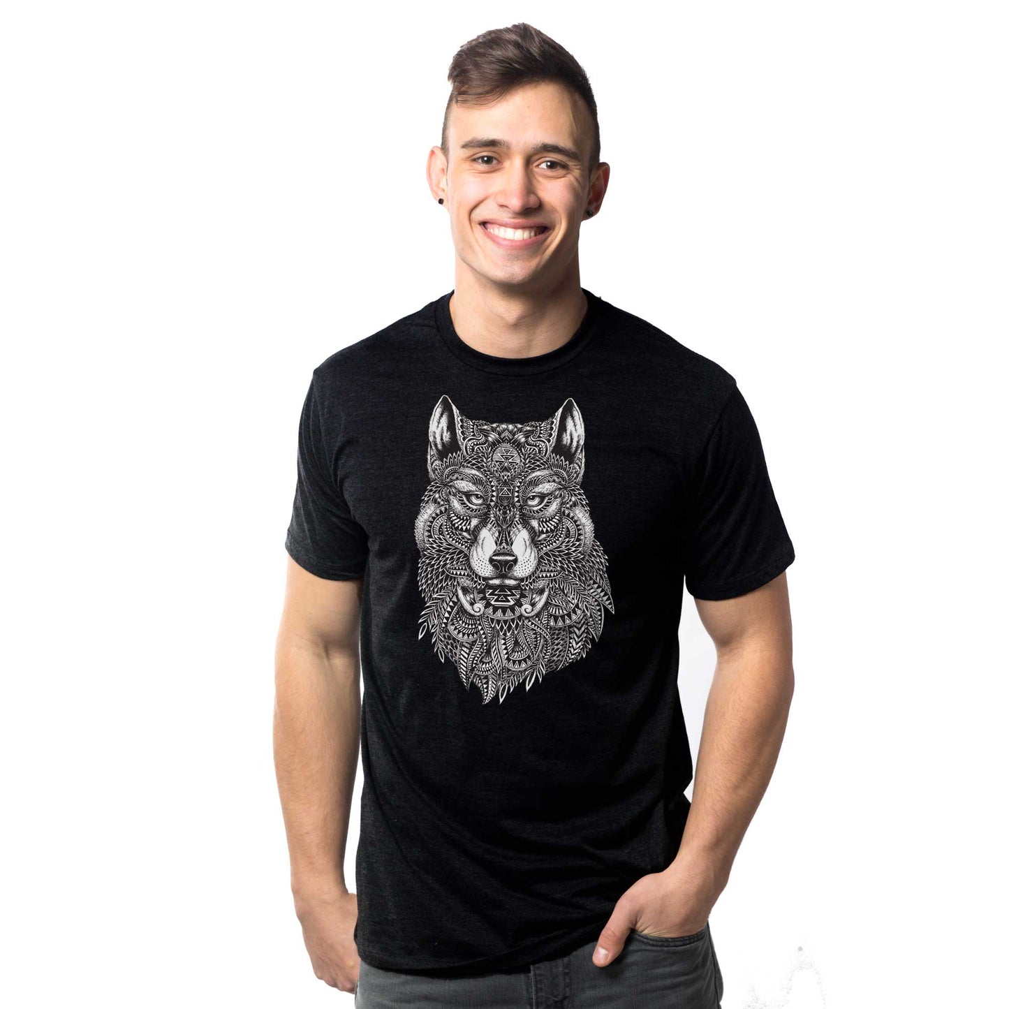 Tribal Wolf T-Shirt