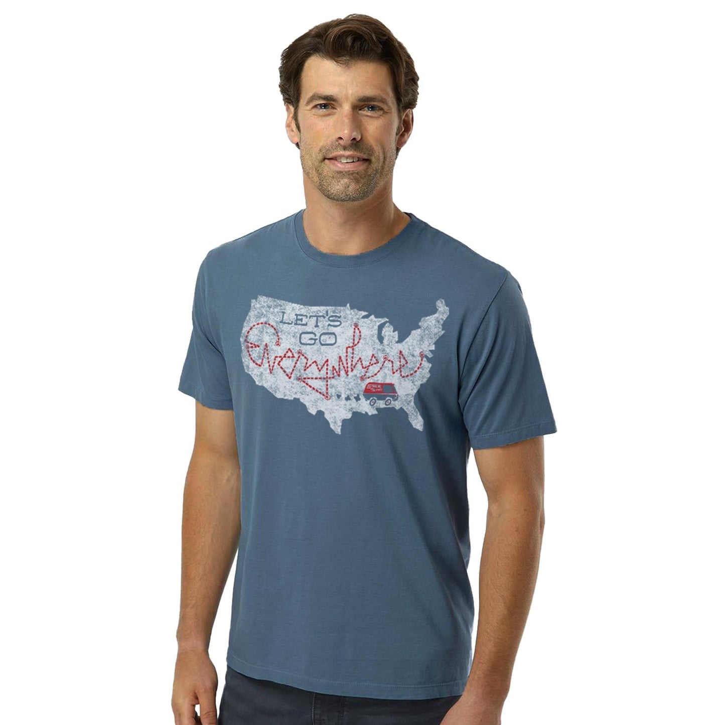 Let's Go Everywhere Organic Cotton T-shirt