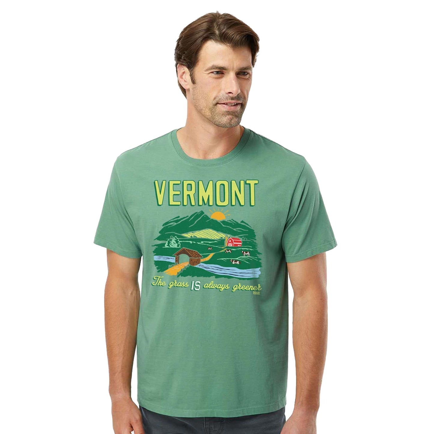 Vermont The Grass IS Always Greener Organic Cotton T-shirt