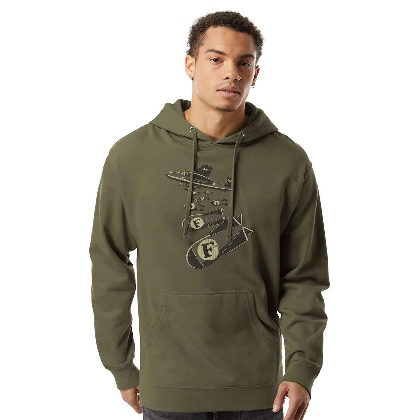 Unisex F Bombs Midweight Pullover Hoodie