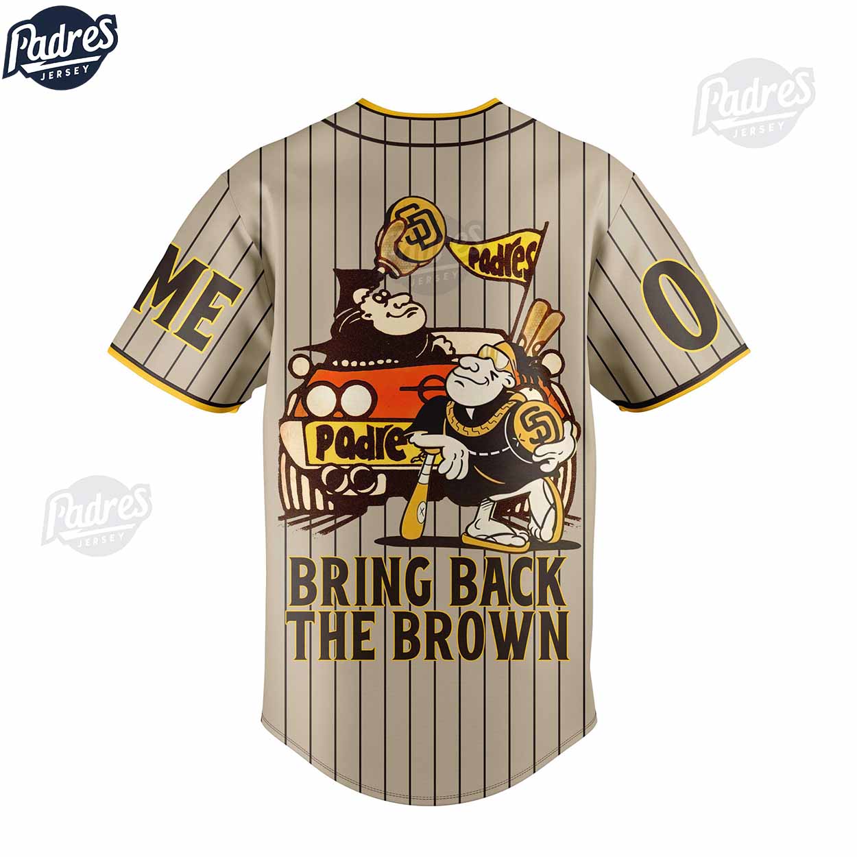 San Diego Padres Custom Baseball Jersey Style - Padres Jersey Oasis: Elevate Your Baseball Style Game