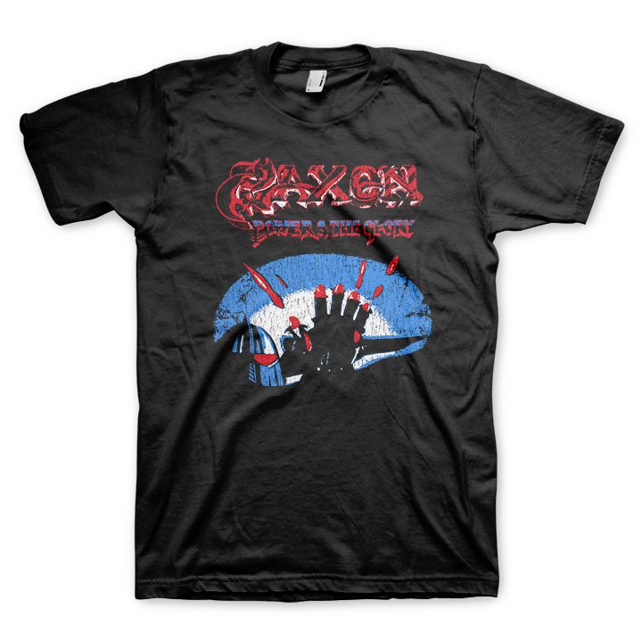 Saxon Power & Glory Tee