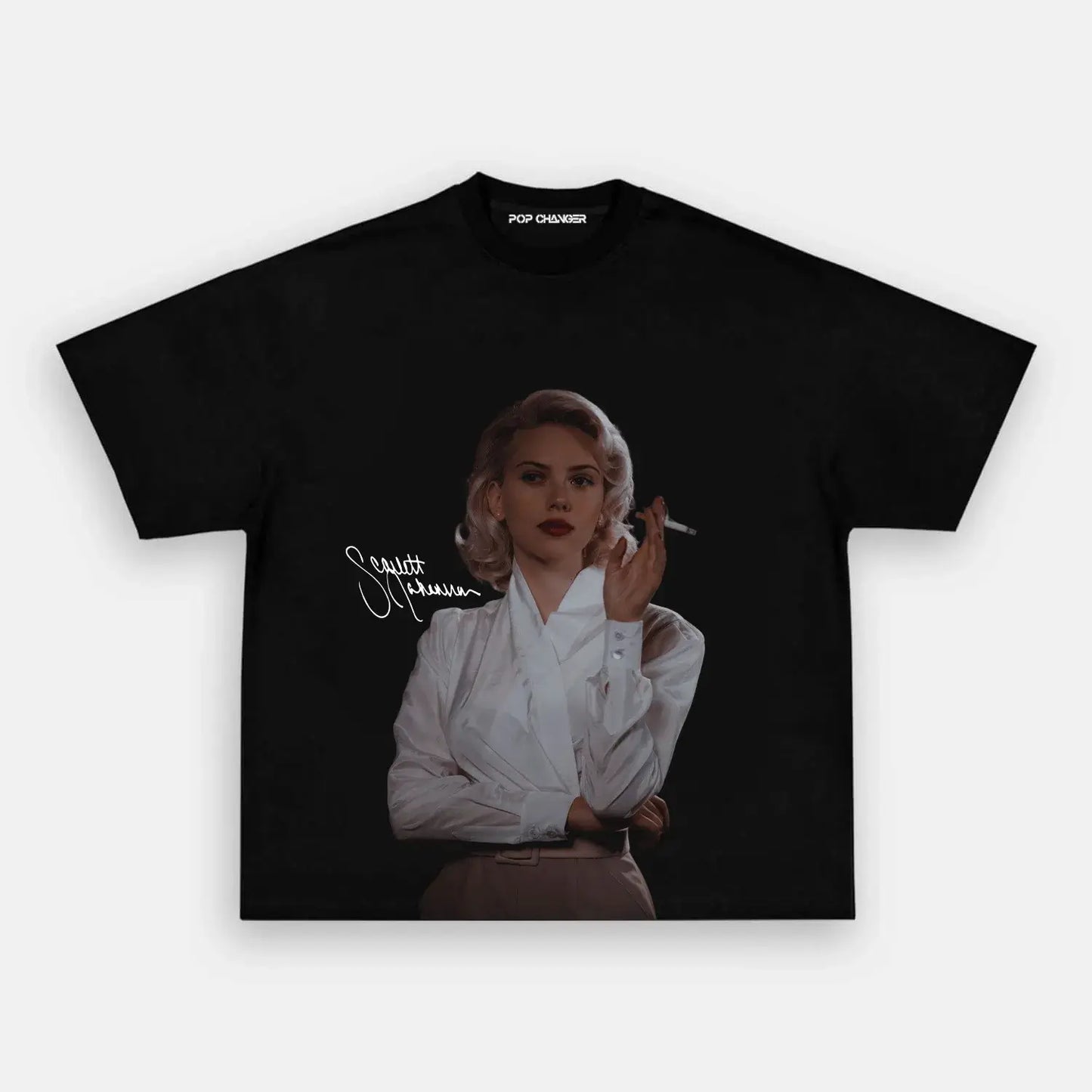 Scarlett Johansson Smoke Tee