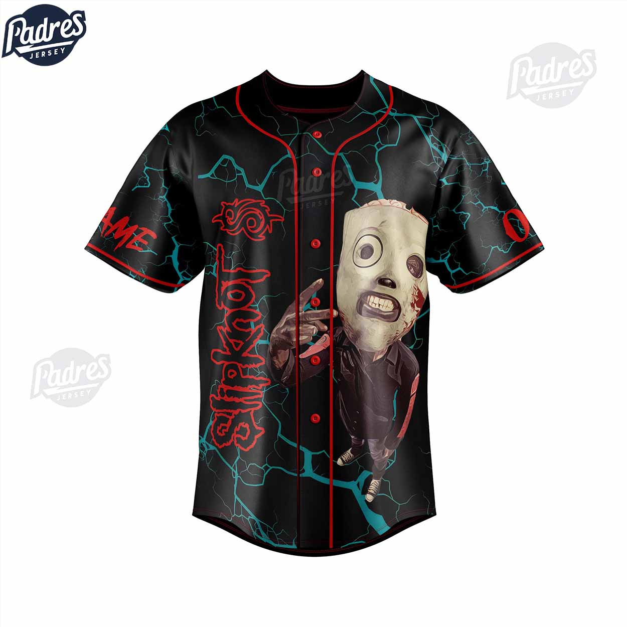 Slipknot Nobody Does It Better Than The Enemy Custom Baseball Jersey - Padres Jersey Oasis: Elevate Your Baseball Style Game