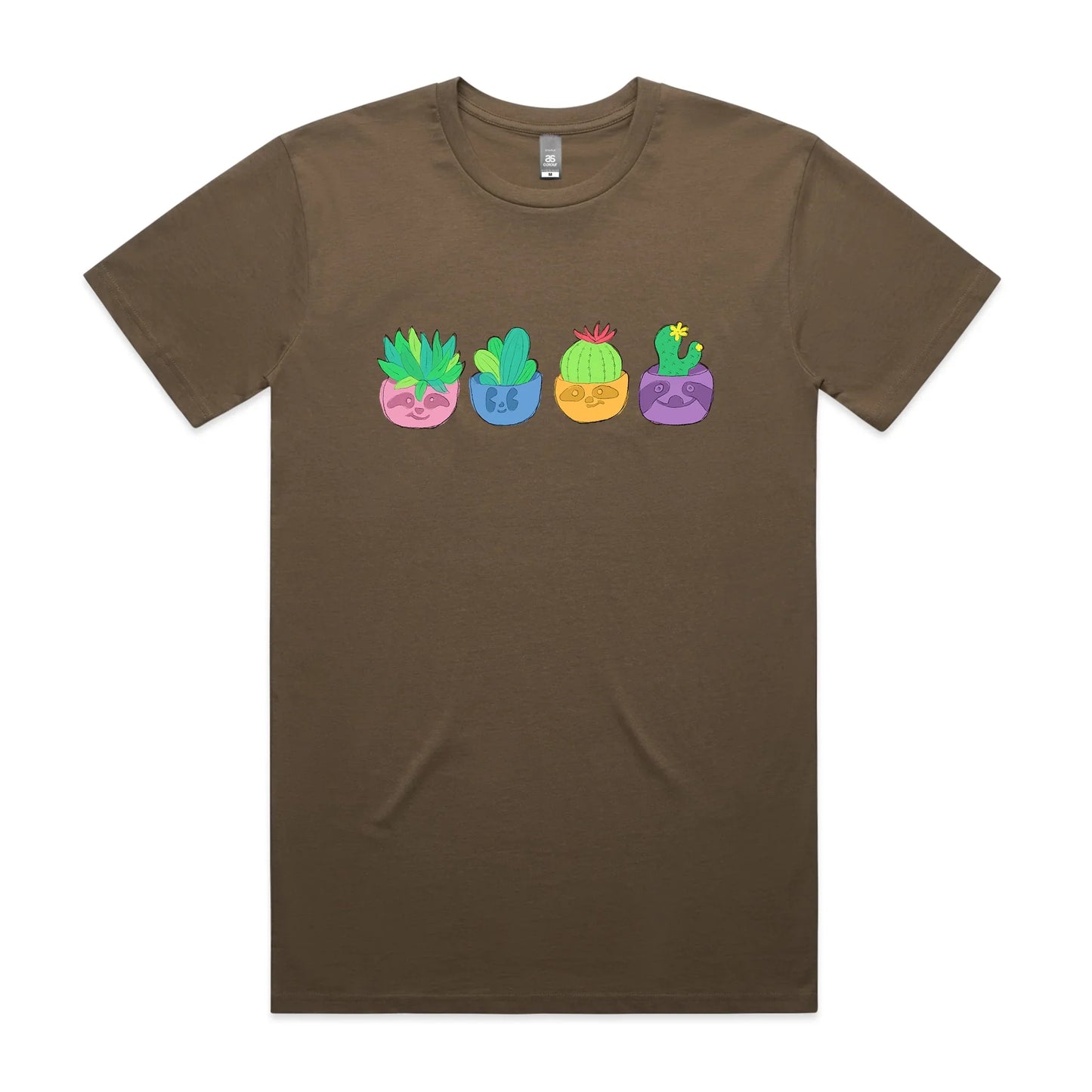 Sloth Succulents Tee