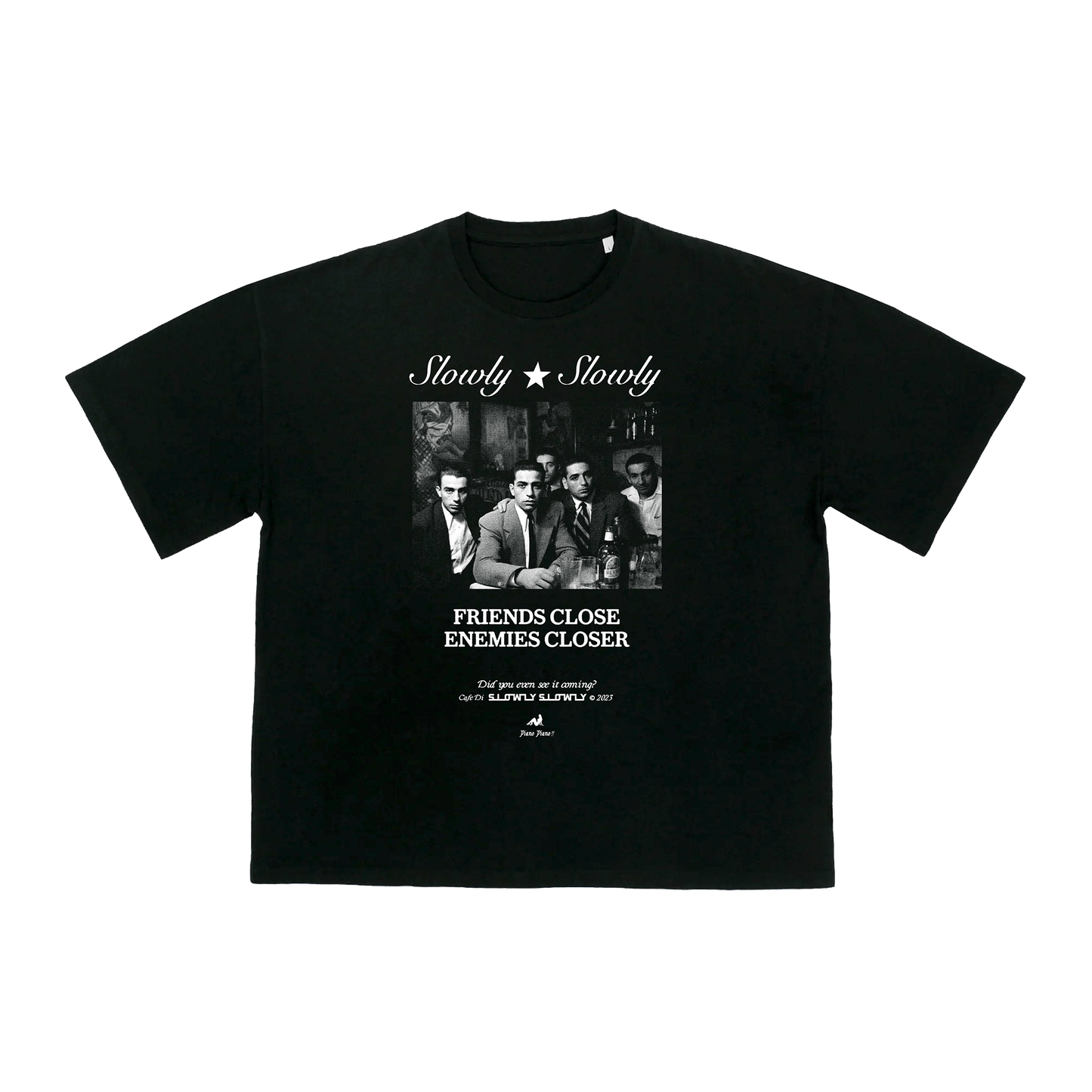 Slowly Slowly / Enemies Tee (Black)