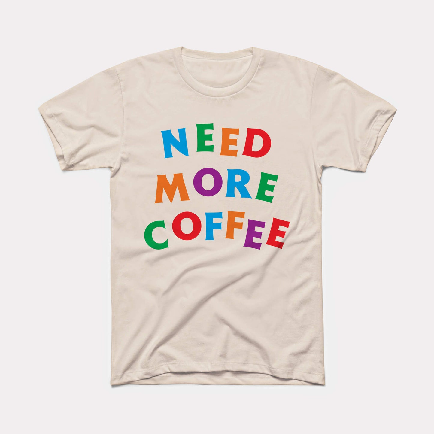 Coffee Alphabet Adult Unisex Tee