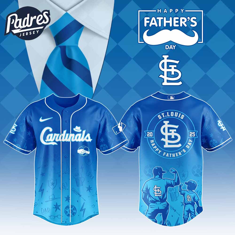 St Louis Cardinals MLB x Fathers Day Baseball Jersey - Padres Jersey Oasis: Elevate Your Baseball Style Game