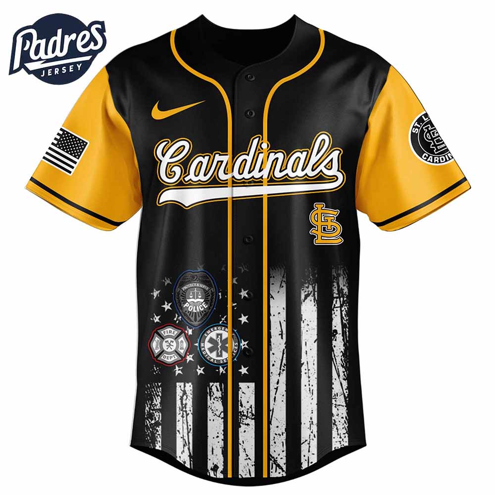 St Louis Cardinals MLB x First Responders Baseball Jersey - Padres Jersey Oasis: Elevate Your Baseball Style Game