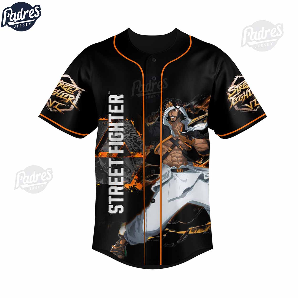 Street Fighter Personalized Baseball Jersey - Padres Jersey Oasis: Elevate Your Baseball Style Game