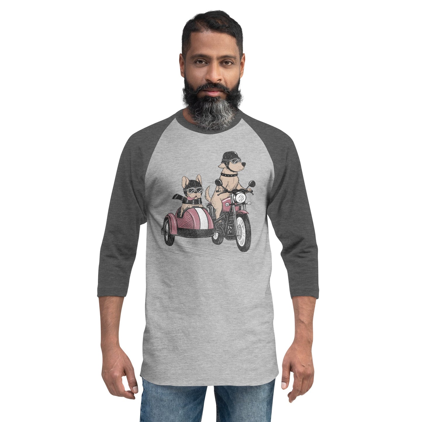 Bred to Be Wild Baseball Tee