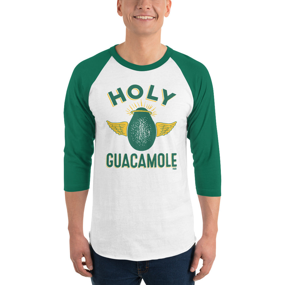 Holy Guacamole 3/4 Sleeve Baseball Tee