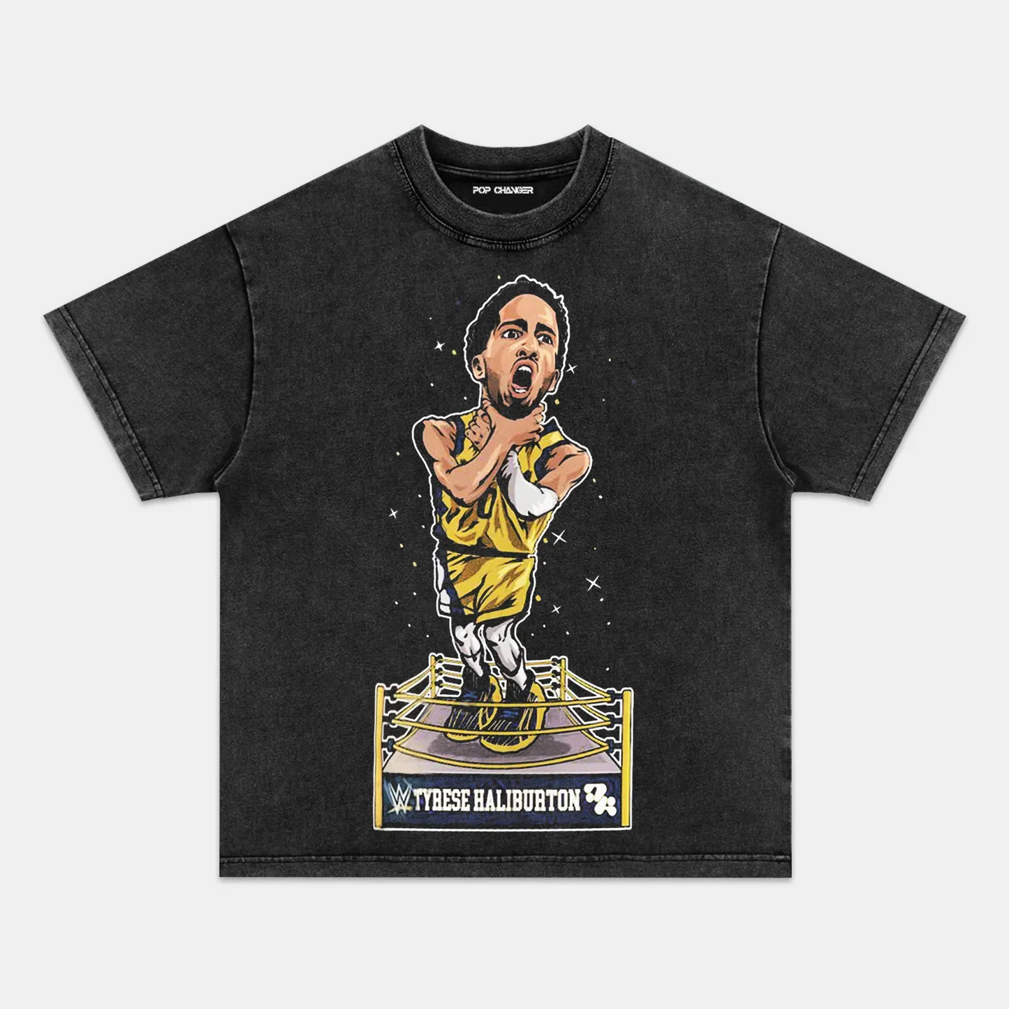 TYRESE HALIBURTON CHOKE WWE TEE