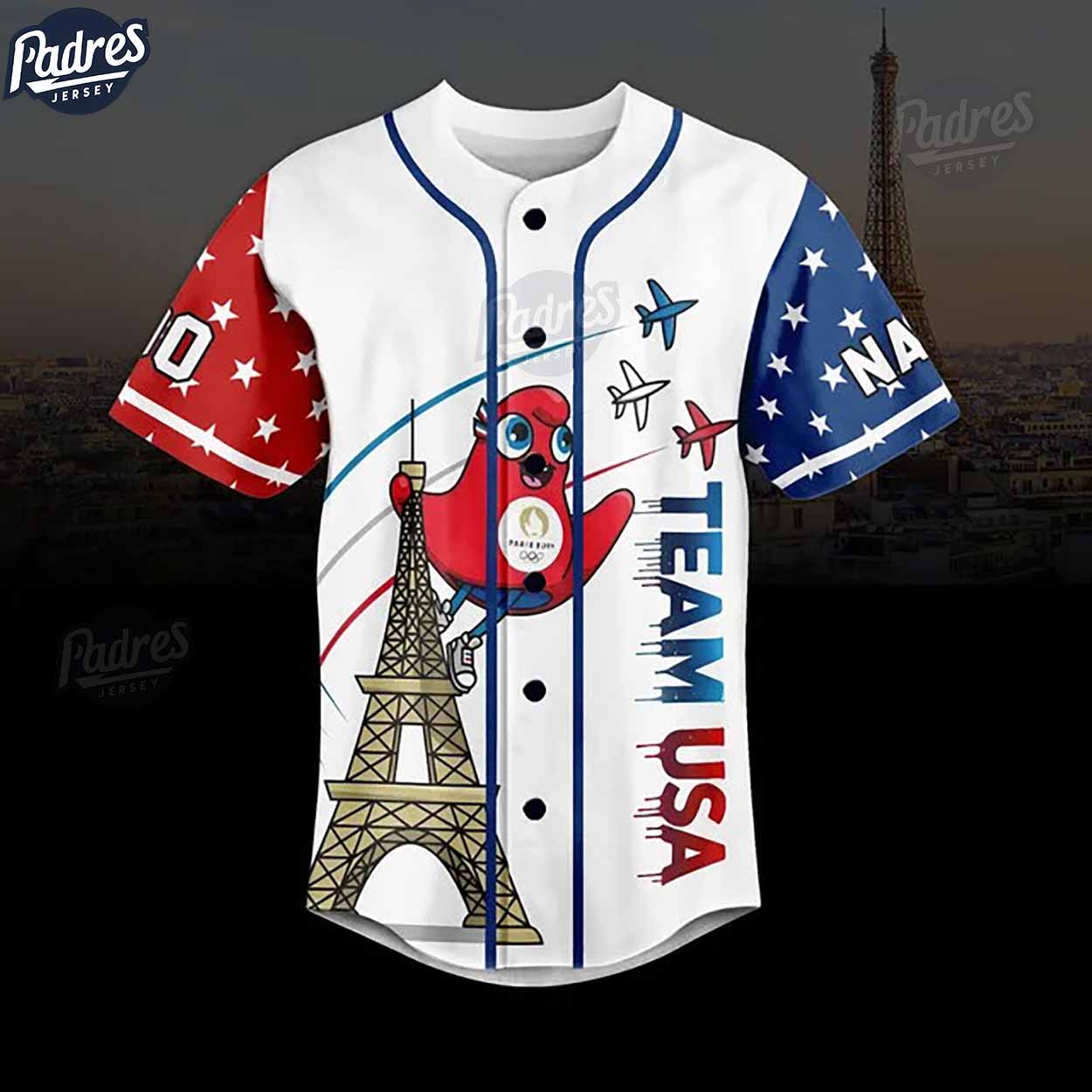 Team USA We Are Ready For Olympics Custom Baseball Jersey - Padres Jersey Oasis: Elevate Your Baseball Style Game
