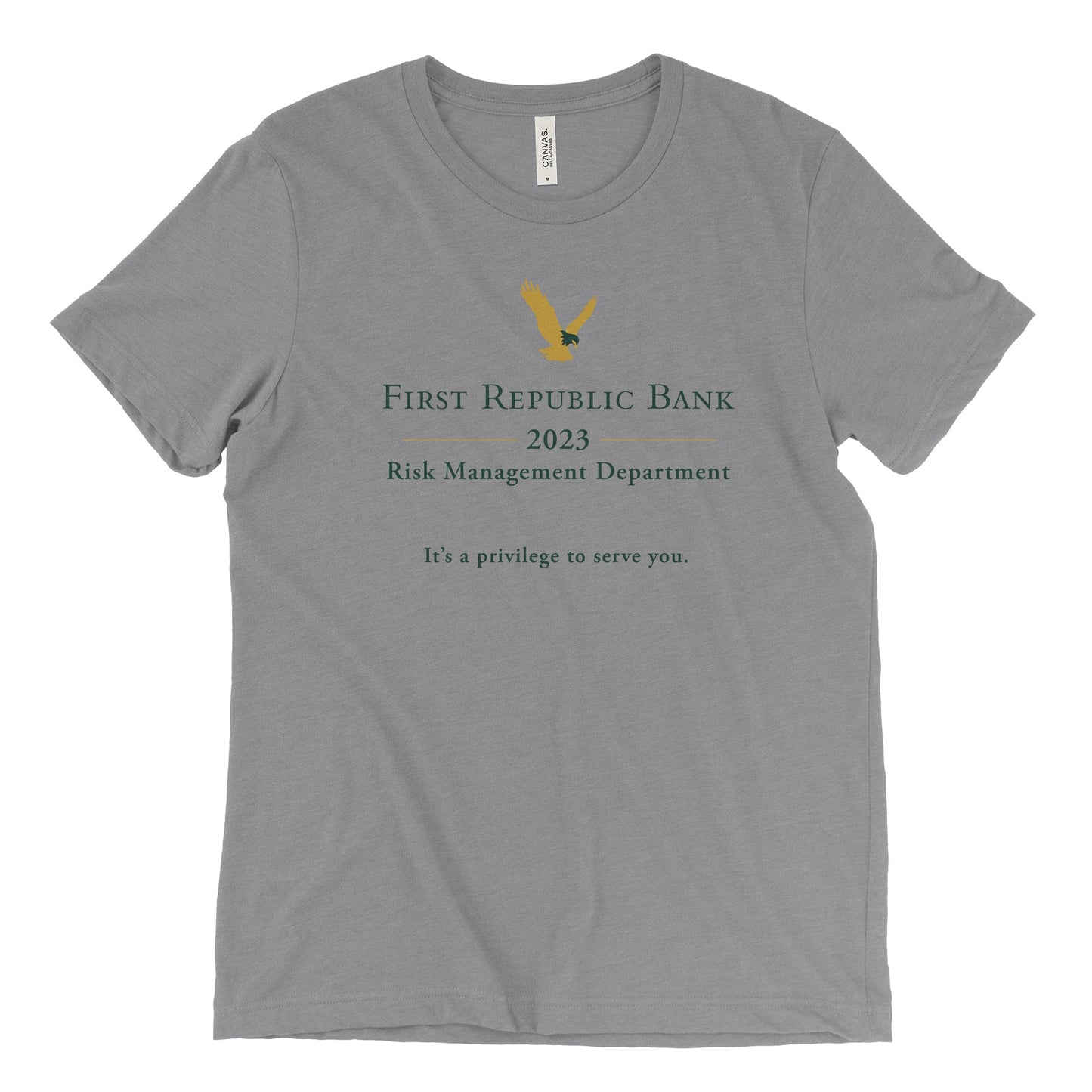 First Republic Bank Risk Management Tee