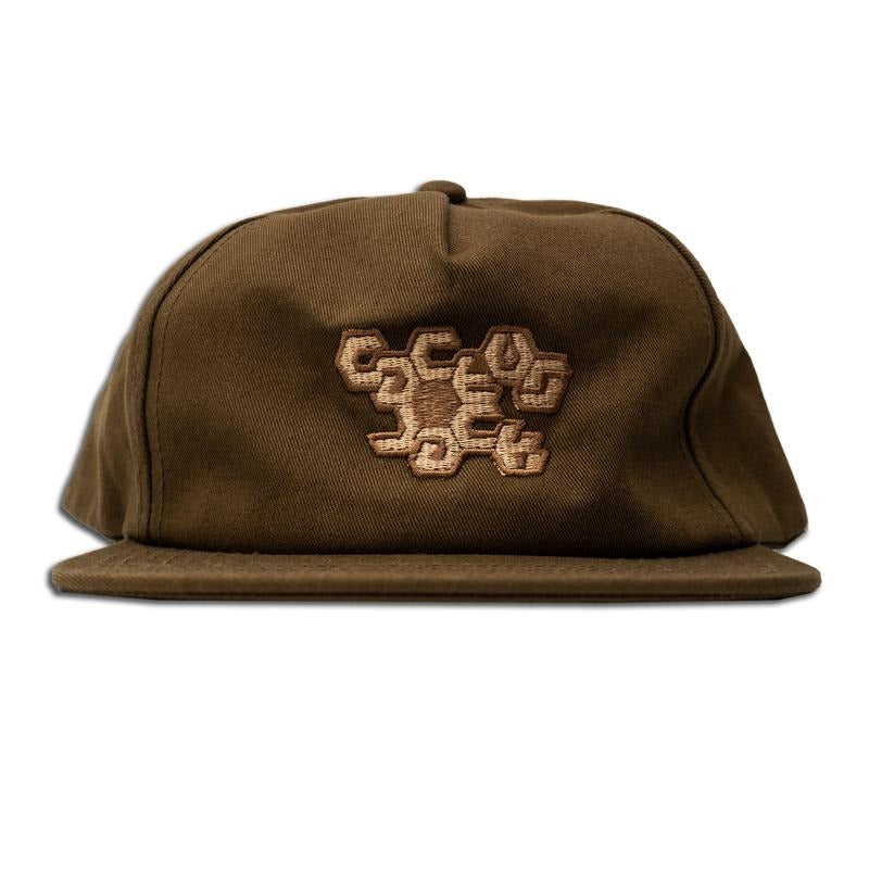 Travis Scott Cactus Jack Reality Snapback Hat Brown (93665-0068) One Size
