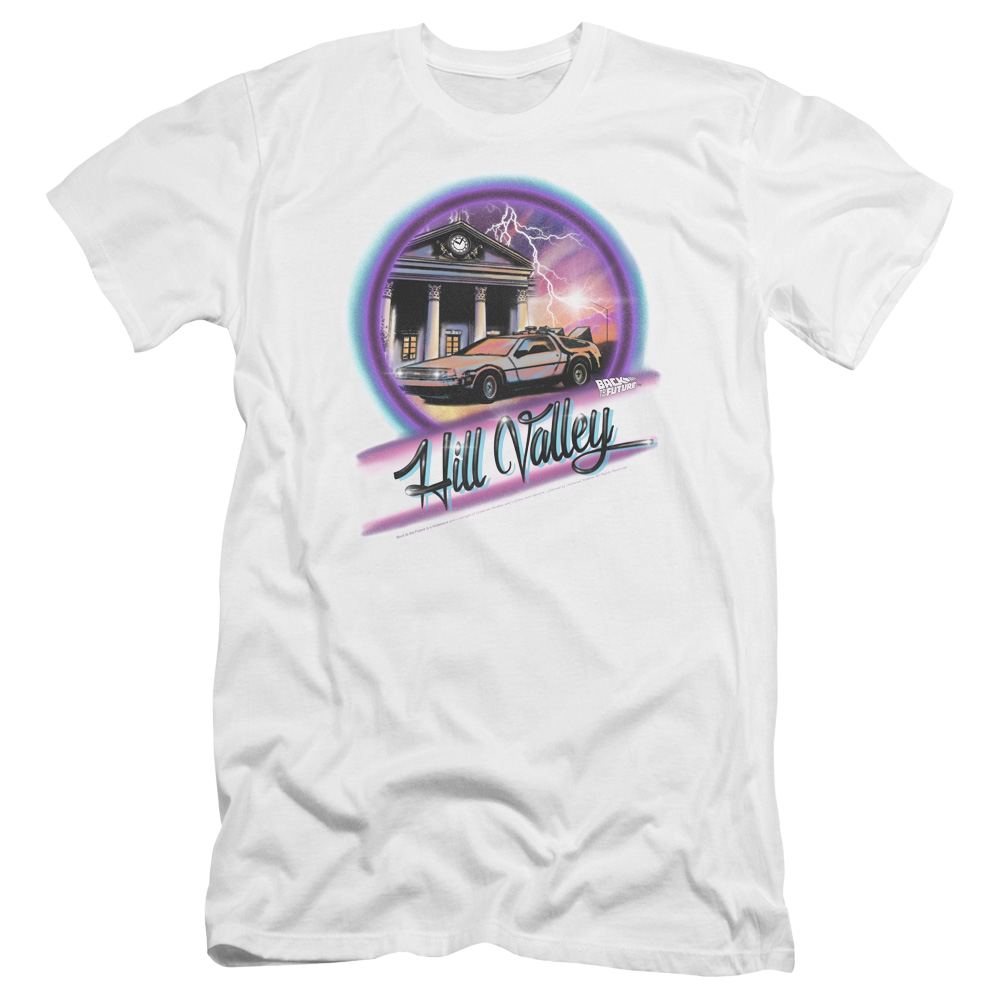 Back To The Future Ride - Men's Premium Slim Fit T-Shirt