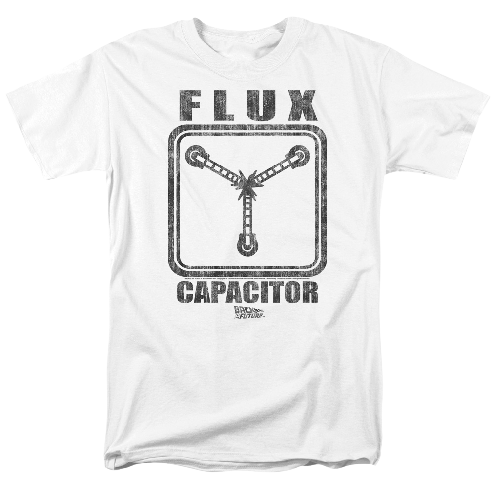 Back to the Future Trilogy Flux Capacitor - Men's Regular Fit T-Shirt
