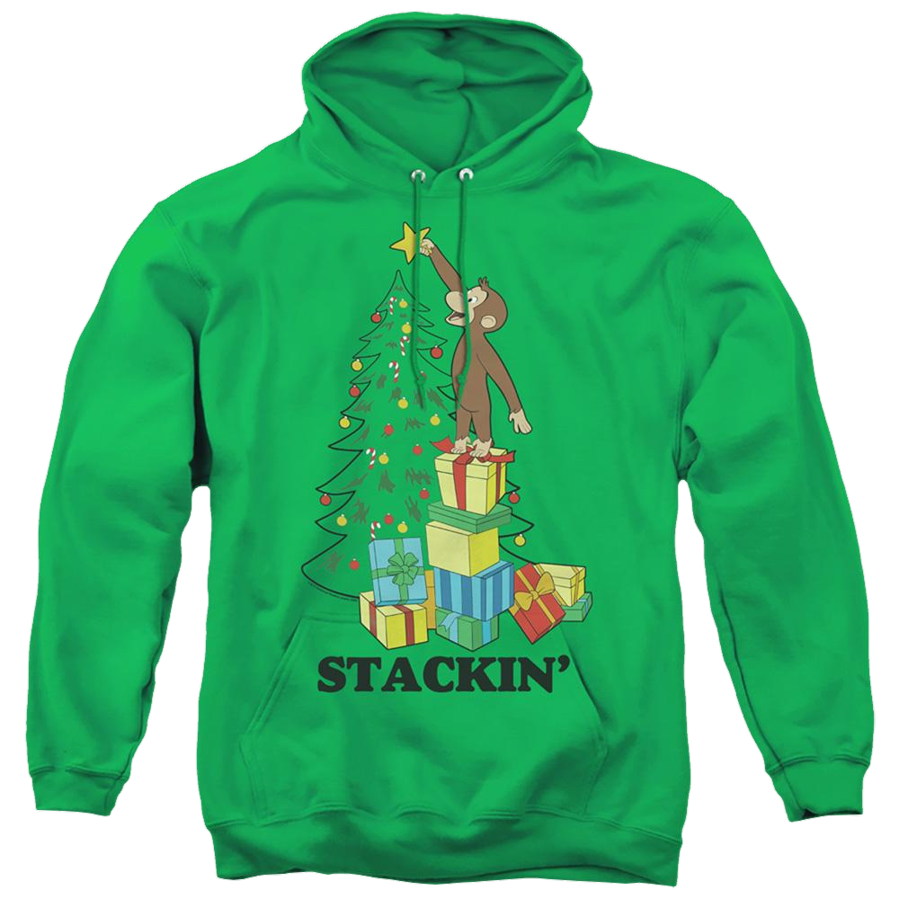 Curious George Stackin - Pullover Hoodie