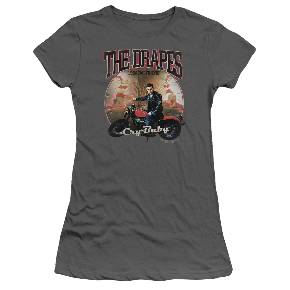 Cry Baby Drapes - Juniors T-Shirt