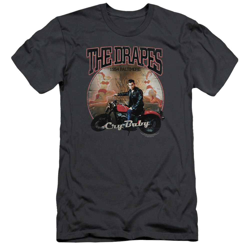 Cry Baby Drapes - Men's Slim Fit T-Shirt