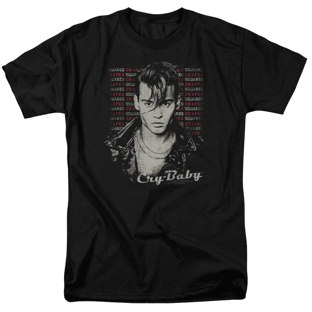 Cry Baby Drapes And Squares - Men's Regular Fit T-Shirt