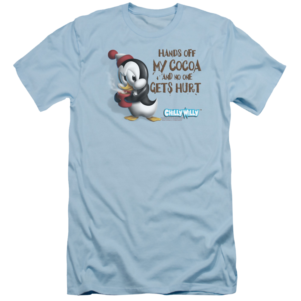Chilly Willy Hands Off - Men's Slim Fit T-Shirt