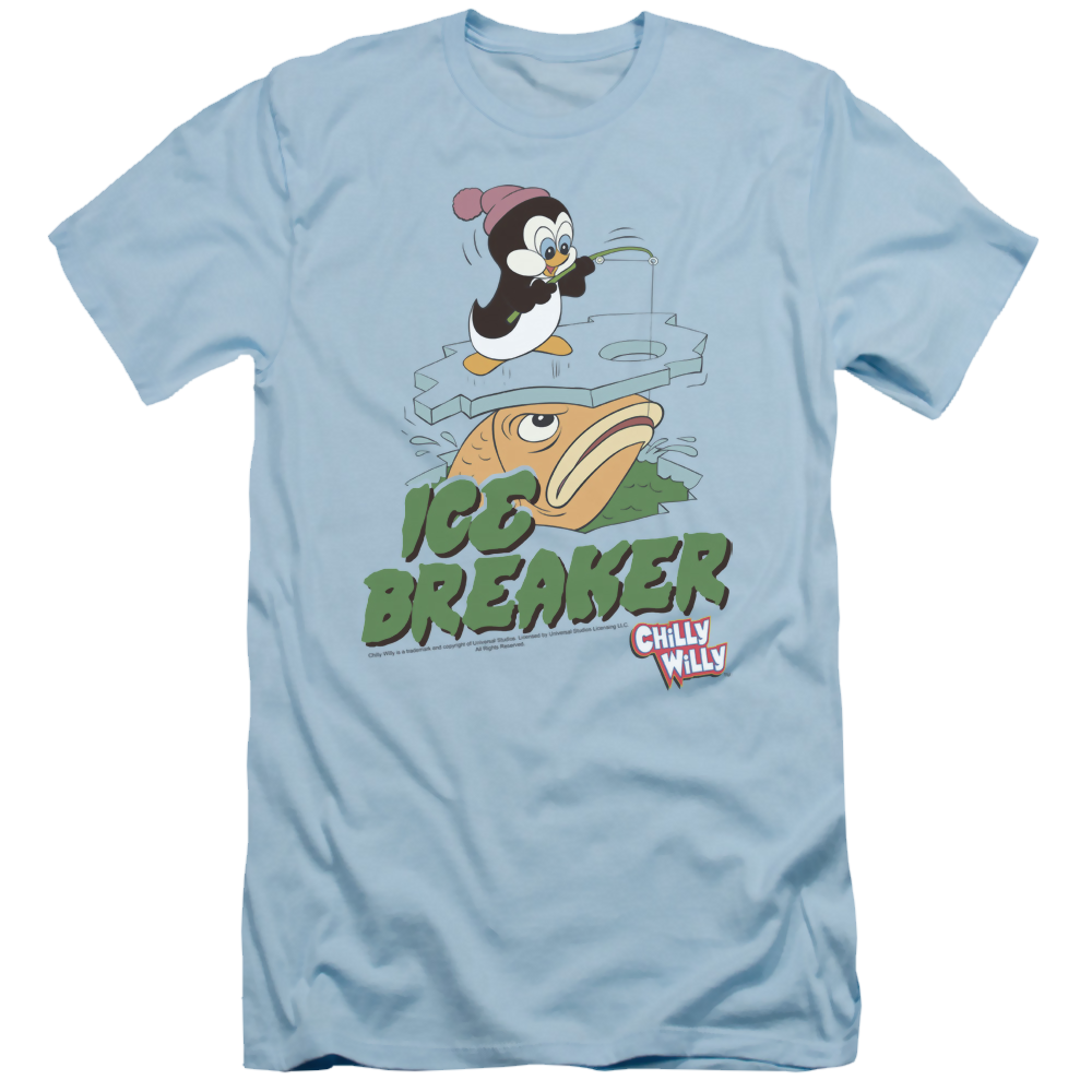 Chilly Willy Ice Breaker - Men's Slim Fit T-Shirt