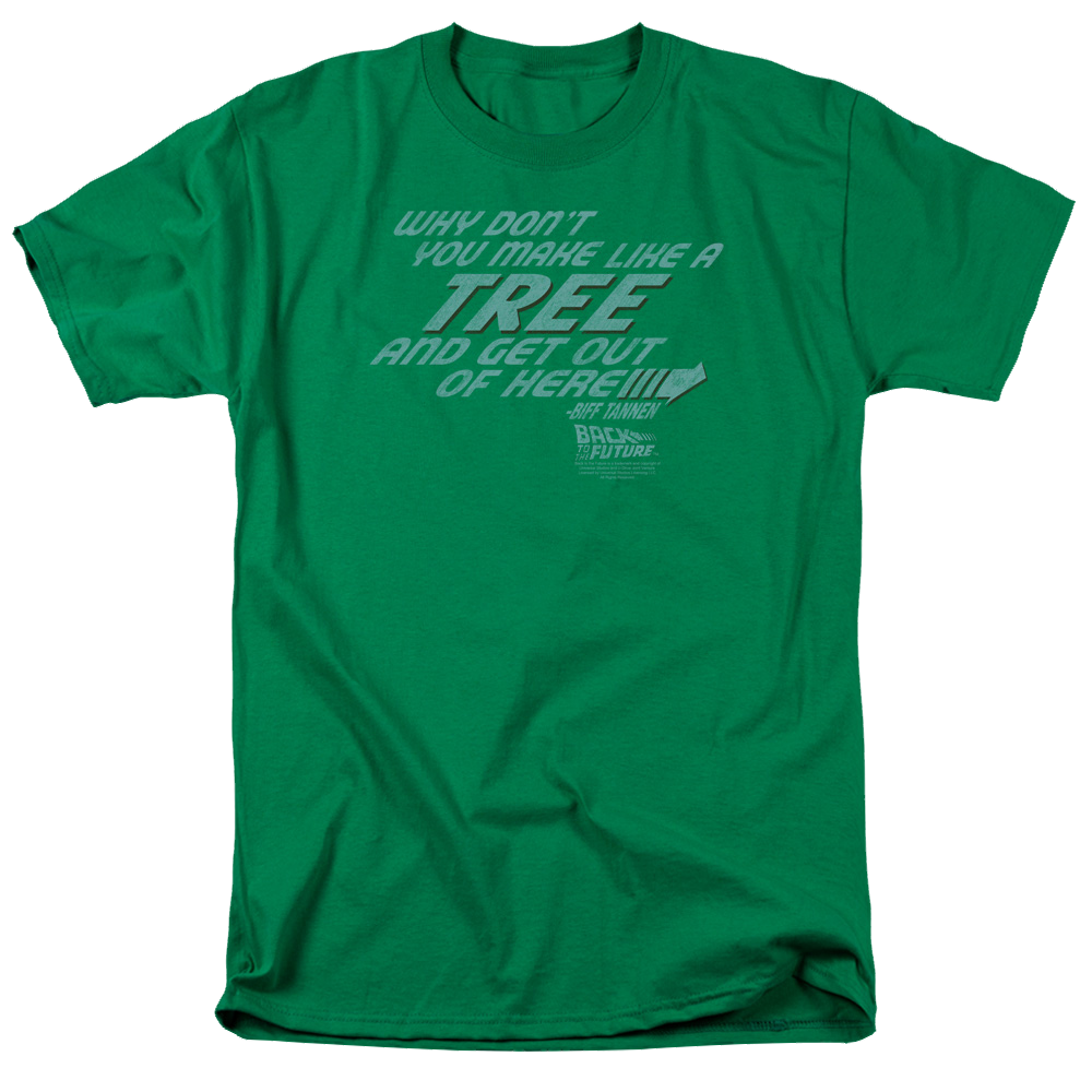 Back To The Future Make Like A Tree - Men's Regular Fit T-Shirt