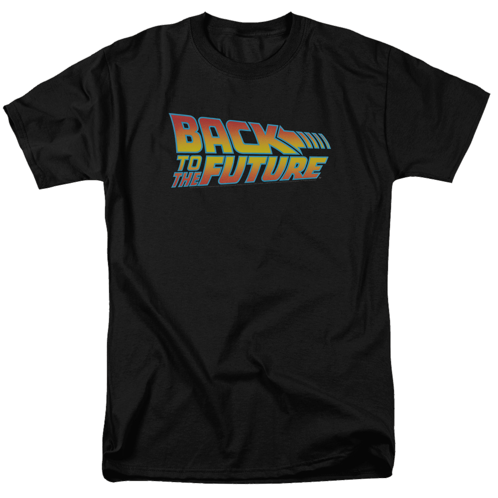 Back To The Future Logo - Men's Regular Fit T-Shirt