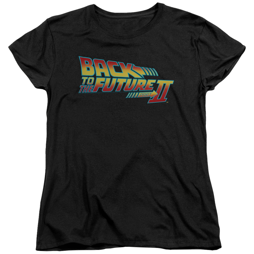 Back to the Future Trilogy Logo - Women's T-Shirt
