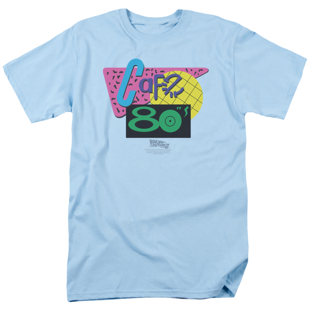 Back to the Future Trilogy Cafe 80S - Men's Regular Fit T-Shirt