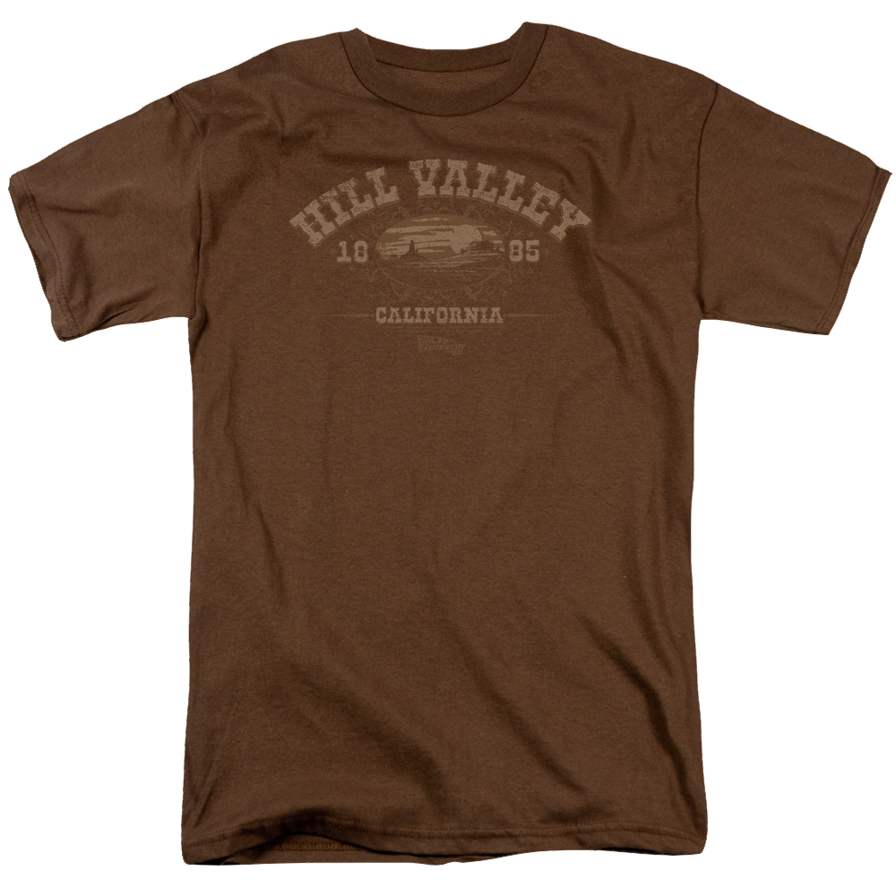 Back to the Future Trilogy Hill Valley 1885 - Men's Regular Fit T-Shirt