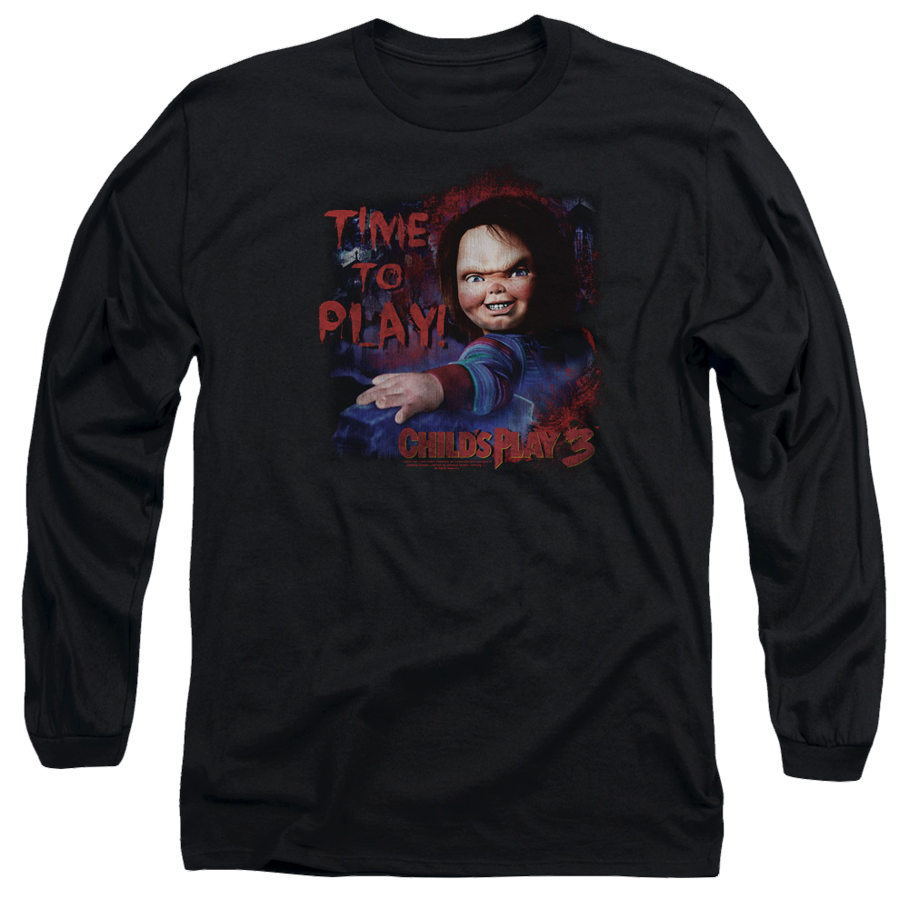 Child's Play Time To Play - Men's Long Sleeve T-Shirt