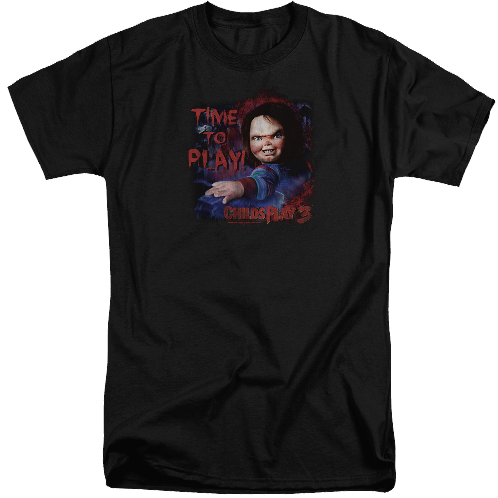 Child's Play Time To Play - Men's Tall Fit T-Shirt