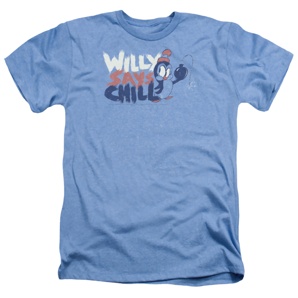 Chilly Willy I Say Chill - Men's Heather T-Shirt