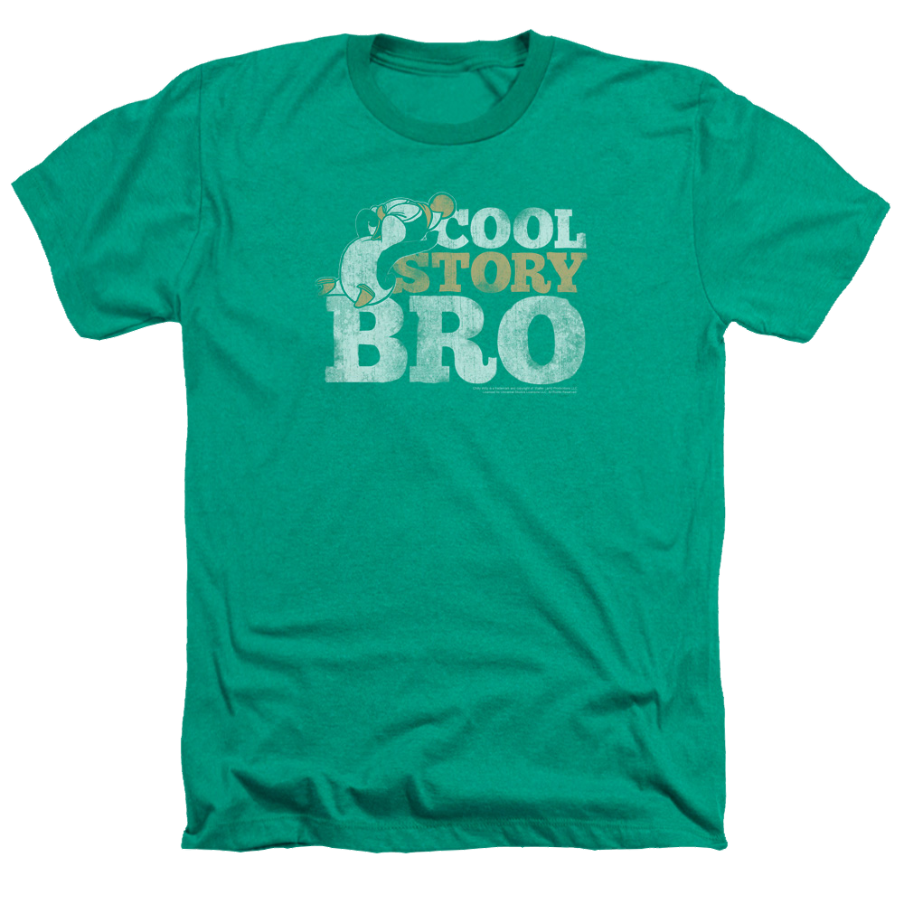 Chilly Willy Cool Story - Men's Heather T-Shirt