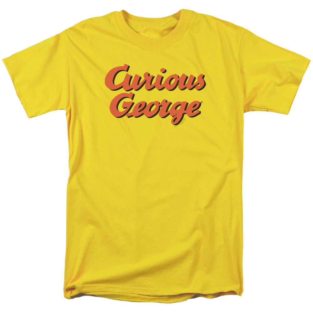 Curious George Logo - Men's Regular Fit T-Shirt