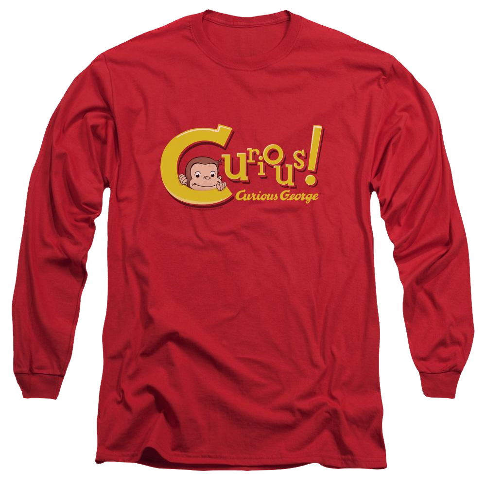 Curious George Curious - Men's Long Sleeve T-Shirt