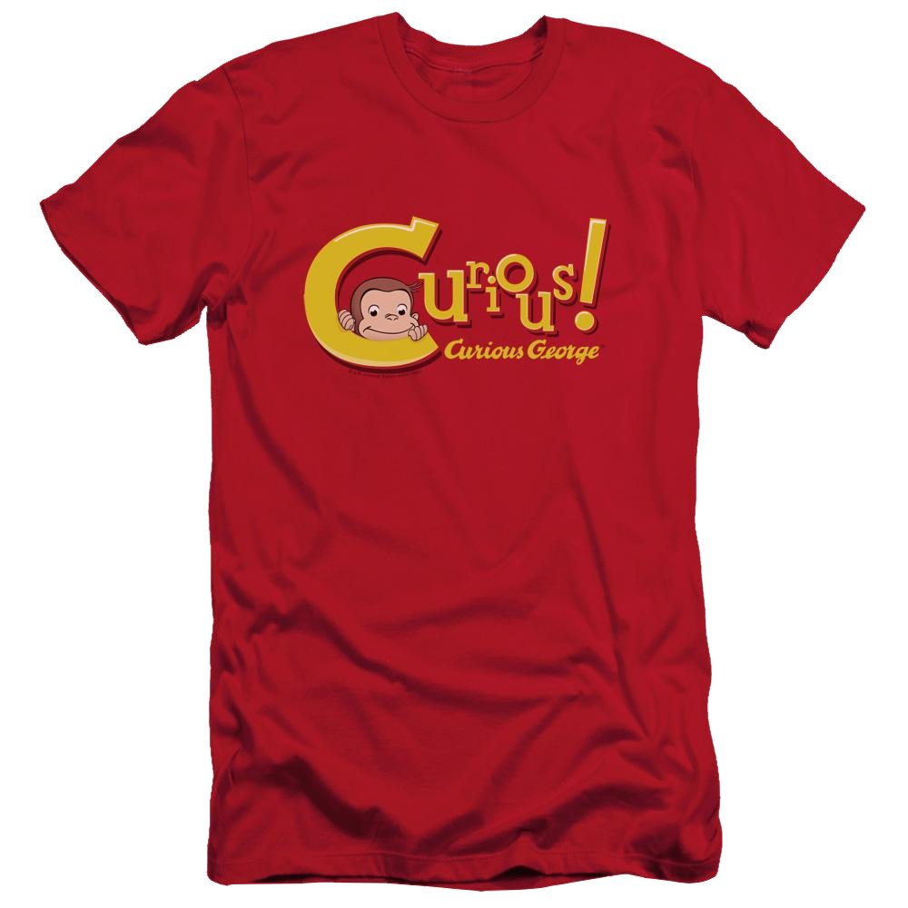 Curious George Curious - Men's Slim Fit T-Shirt