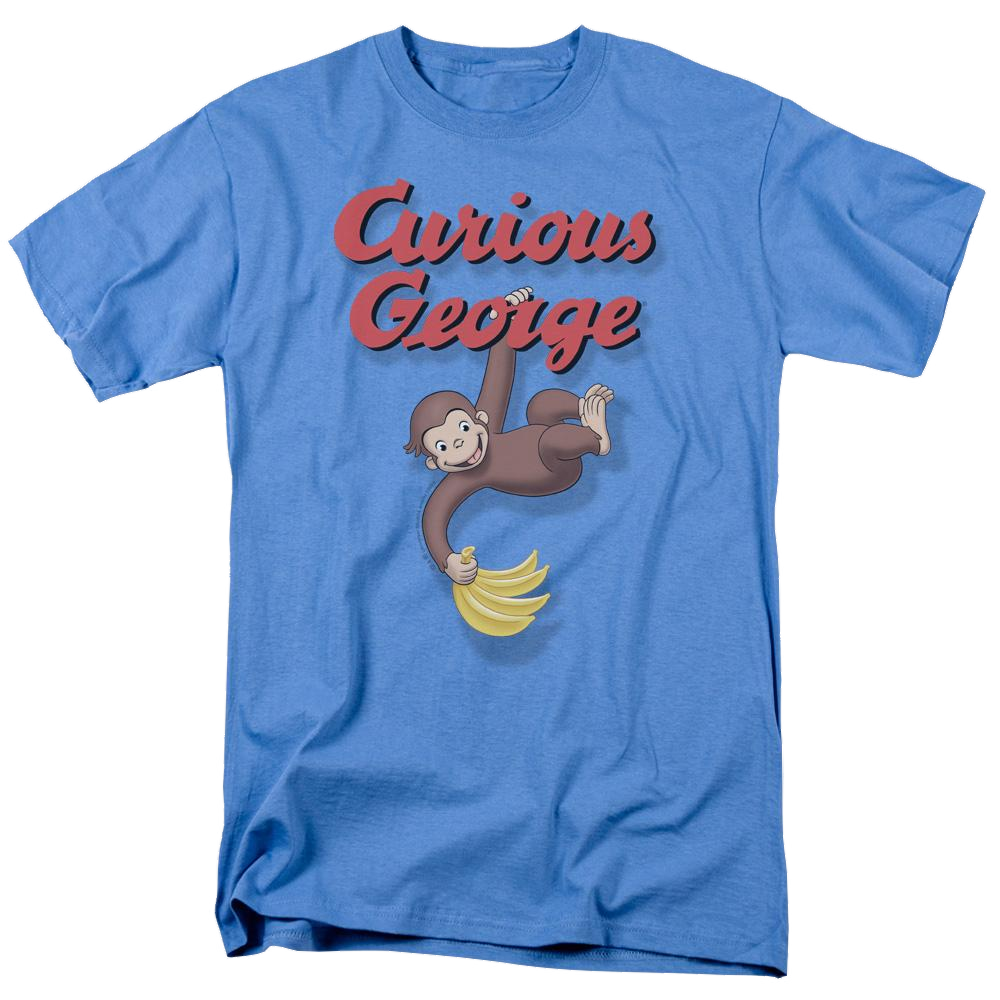 Curious George Hangin Out - Men's Regular Fit T-Shirt