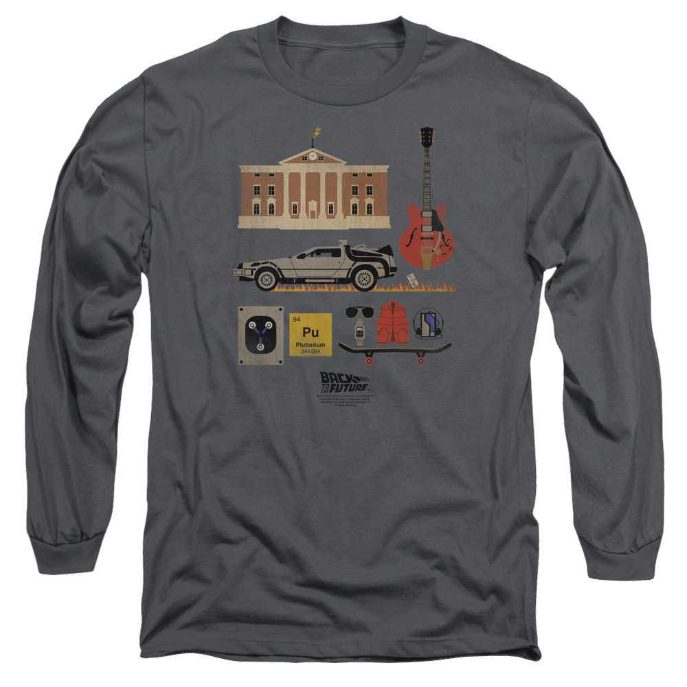 Back To The Future Items - Men's Long Sleeve T-Shirt