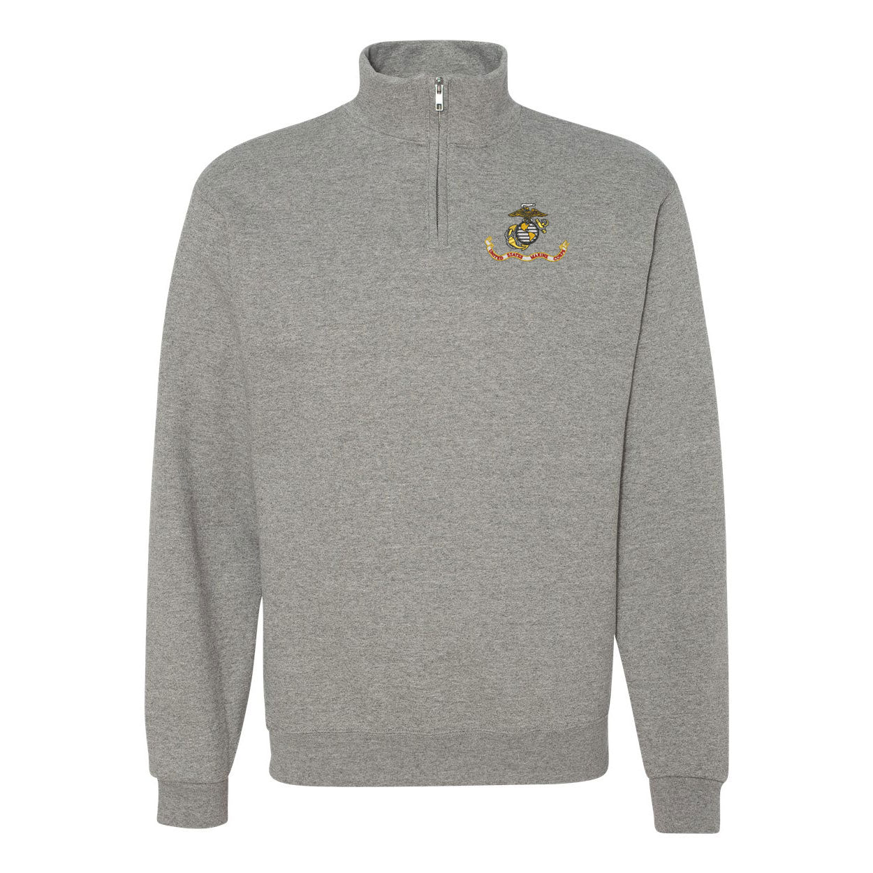 USMC Flag Quarter Zip Sweatshirt